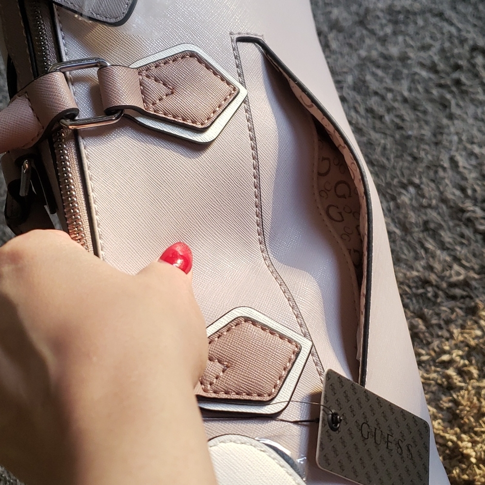 Guess Women Bag, Color Blush Multi, Group: Aviana, Size OS. - Picture 9 of 11